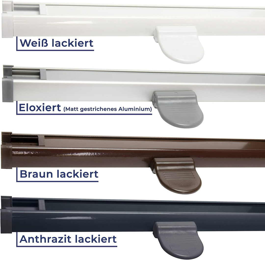 SchattenFreude Waben-Plissee nach Mass für Fenster & Tür | 100% verdunkelnd/Blackout | Zum Anschraub