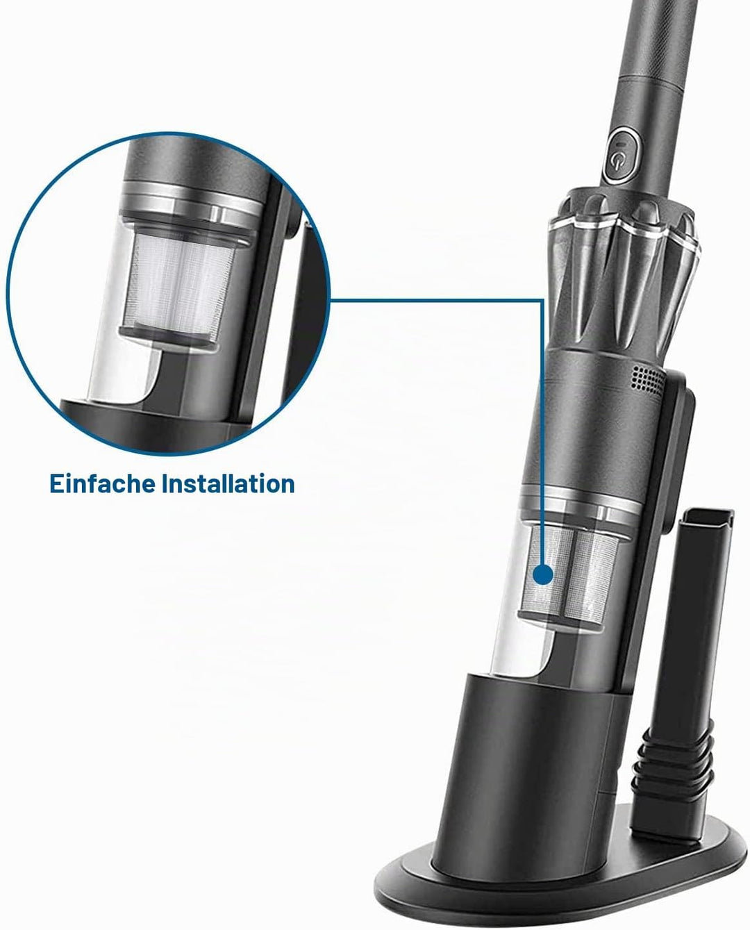 6 Stück HEPA-Filter für MOOSOO K12, K12 Pro, K13 kabelloser Staubsauger, für Genius Invictus One 1.0