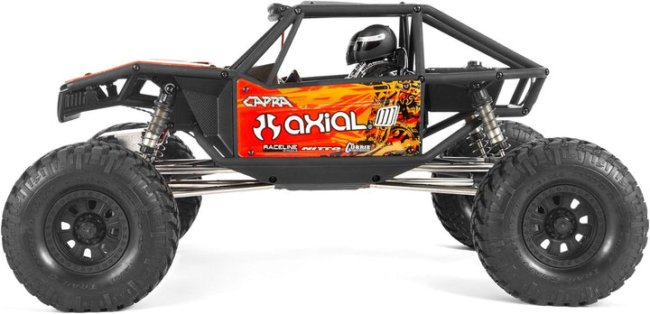 Axial AXI03000B 1/10 Capra 1.9 Unlimited 4WD Trail Buggy gebürstet RTR RC Crawler, rot