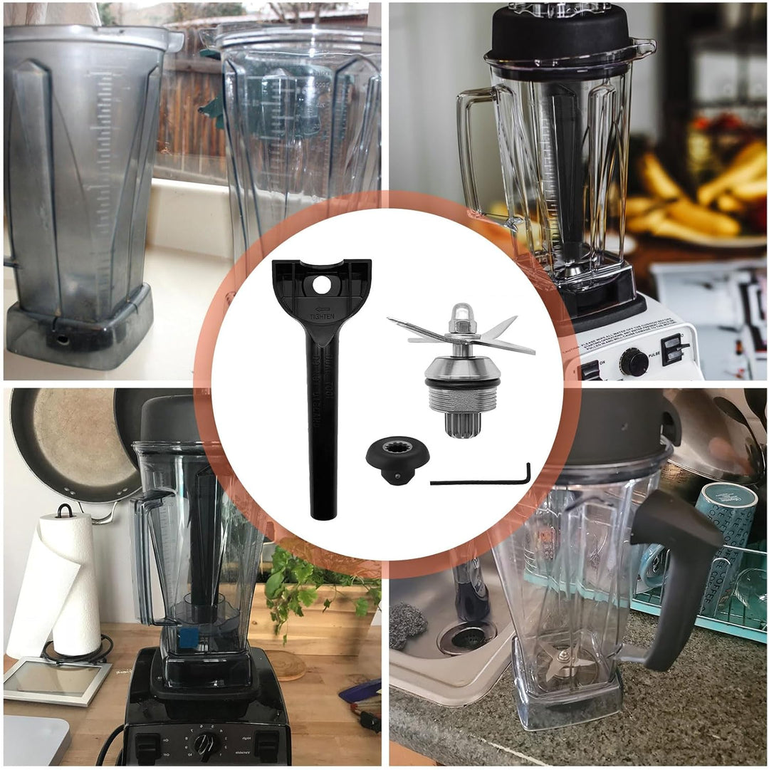 JOJOCY Ersatz-Set für Vitamix Blender 5200, 1,8 l, 907 ml, Standard-Behälter, Mixer, Behälter, Repar