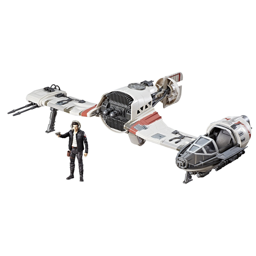 Hasbro Star Wars C1251EU4 "Episode 8 Forcelink Ski Speeder mit 3.75" Poe Dameron Figur" Spielset