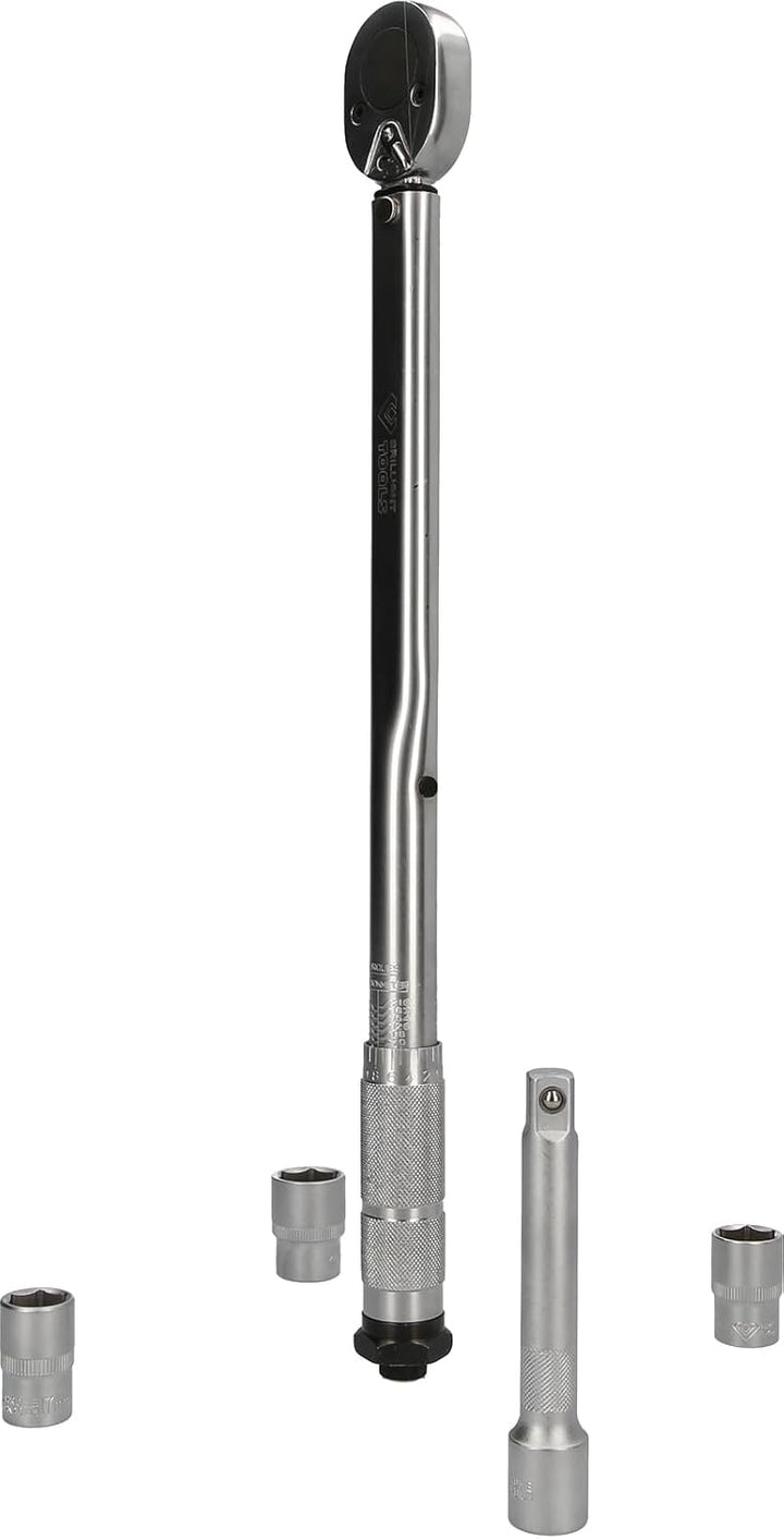 BRILLIANT TOOLS BT142005 Drehmomentschlüssel-Satz, 5-tlg [Powered by KS TOOLS] 5-tlg. 28 - 200 Nm, 5