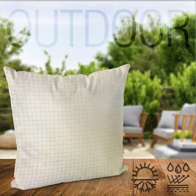 VOID Karierter Block Kissenbezug Kissenhülle Sofakissen Kissen Deko Outdoor-Kissen Dekokissen, Kisse