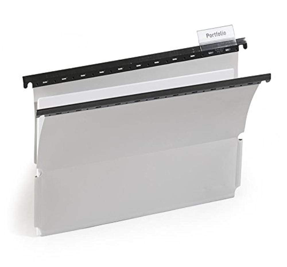 Durable Hängemappe, mit seitlichen Laschen, grau, Packung à 25 Stück, 260110