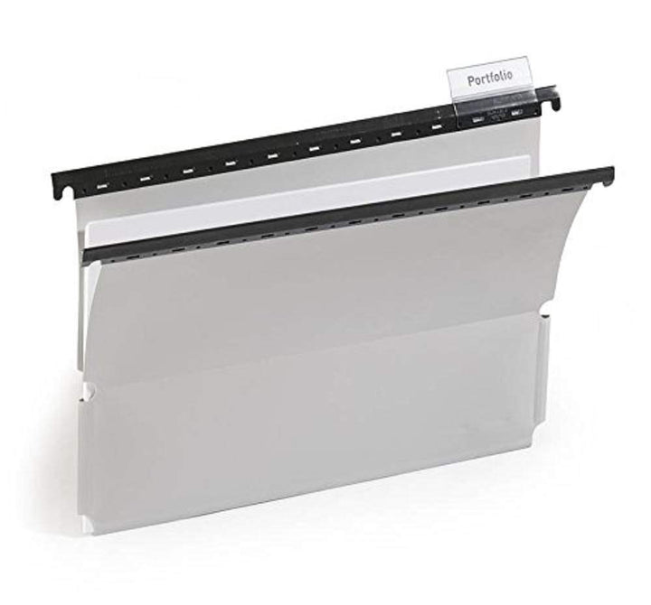 Durable Hängemappe, mit seitlichen Laschen, grau, Packung à 25 Stück, 260110