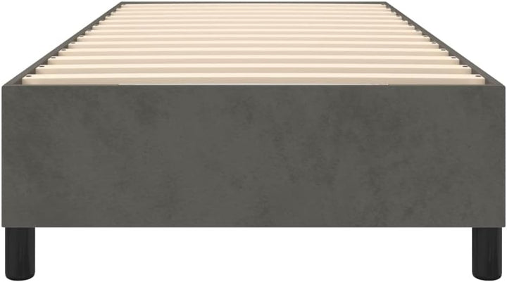 vidaXL Boxspringbett Bettgestell Einzelbett Polsterbett Bett Hotelbett Bettrahmen Lattenrost Schlafz