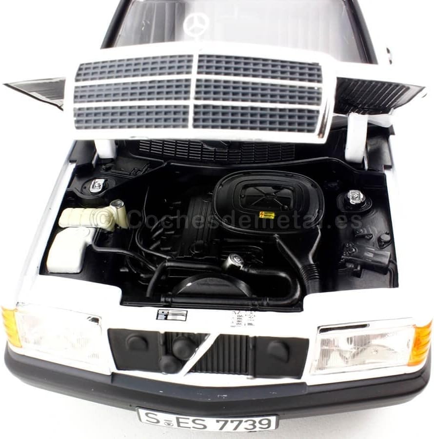 Norev Mercedes 190 E W201 1984 weiss Modellauto 1:18