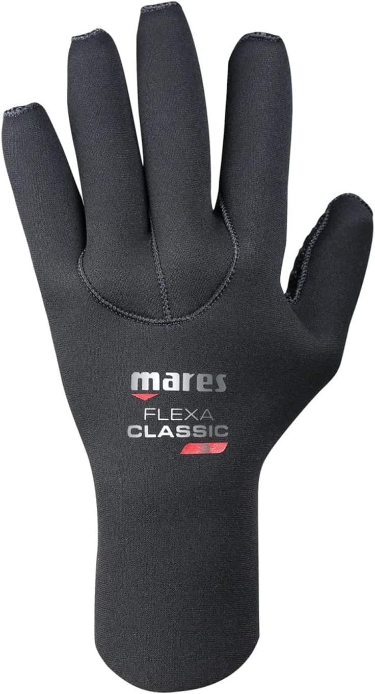 Mares Unisex – Erwachsene Flexa Classsic 3 Mm Handschuhe M Schwarz, M Schwarz