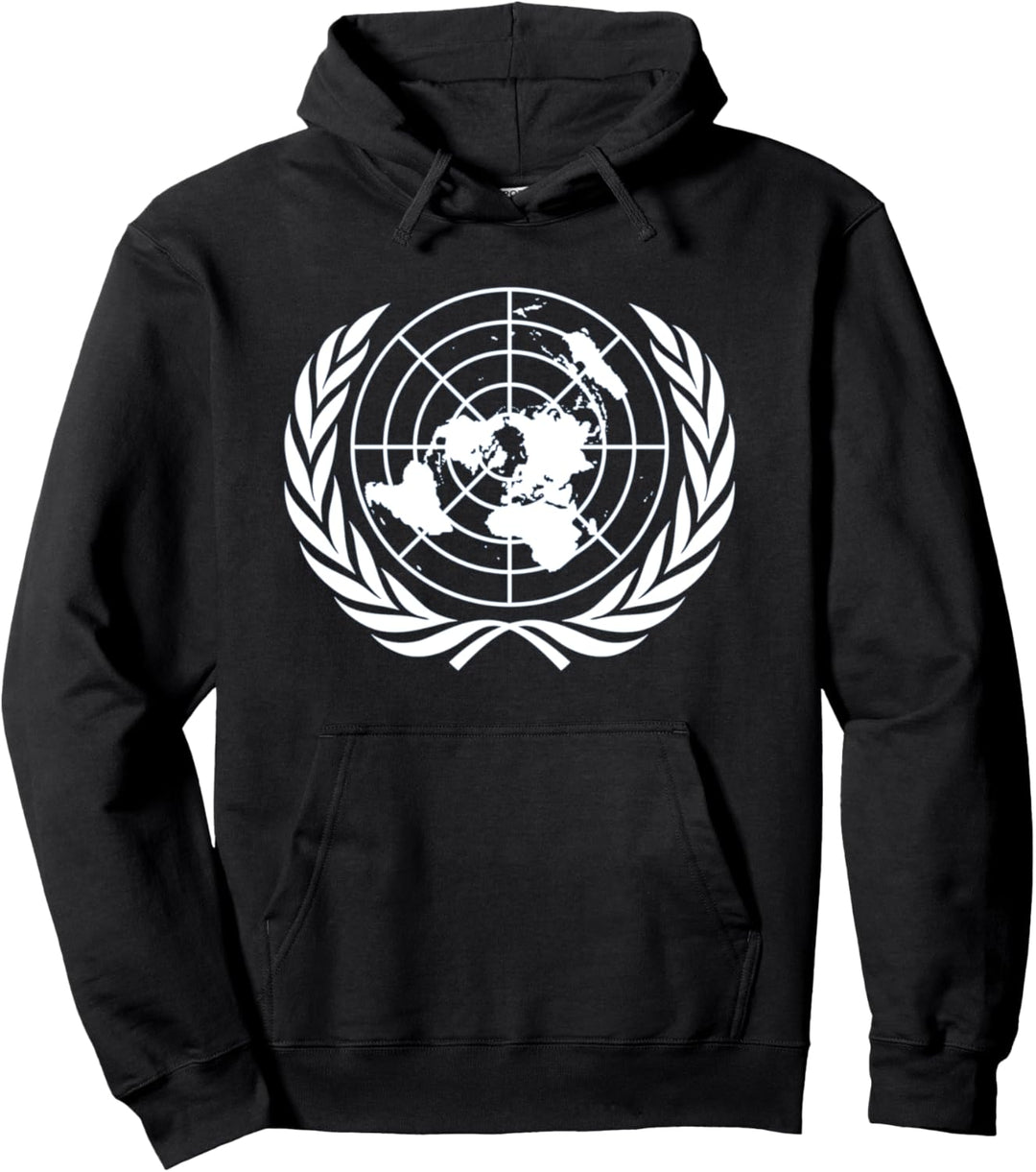 Flagge der Vereinten Nationen Pullover Hoodie