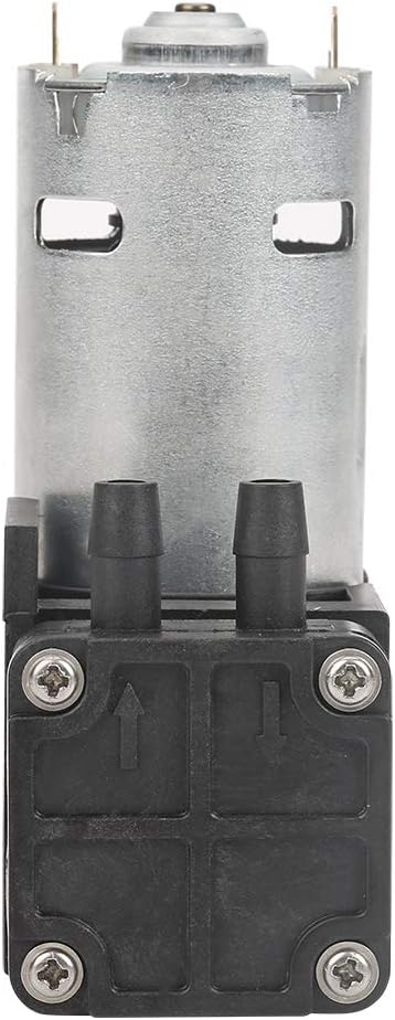 Vakuumpumpe DC 24V Wasser Luft Gas -85KPa Durchfluss 40L / min Ölloser Luftpumpenmotor