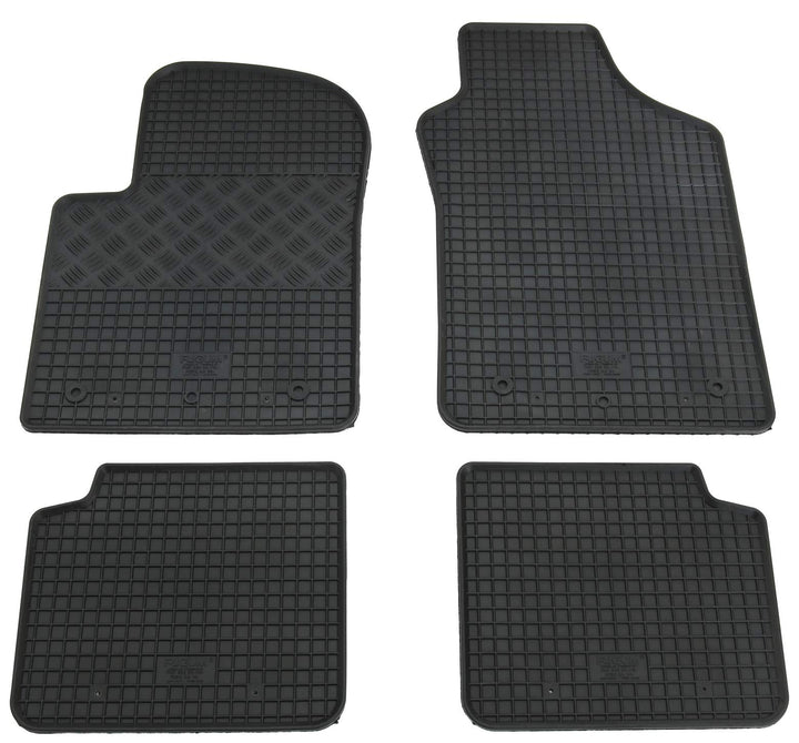 AD Tuning RI900675 Gummifussmatten Set, 4-teilig, Gummi Fussmatten