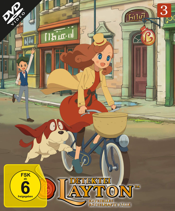 Detektei Layton - Katrielles rätselhafte Fälle: Volume 3 (Episode 21-30) [2 DVDs], DVD