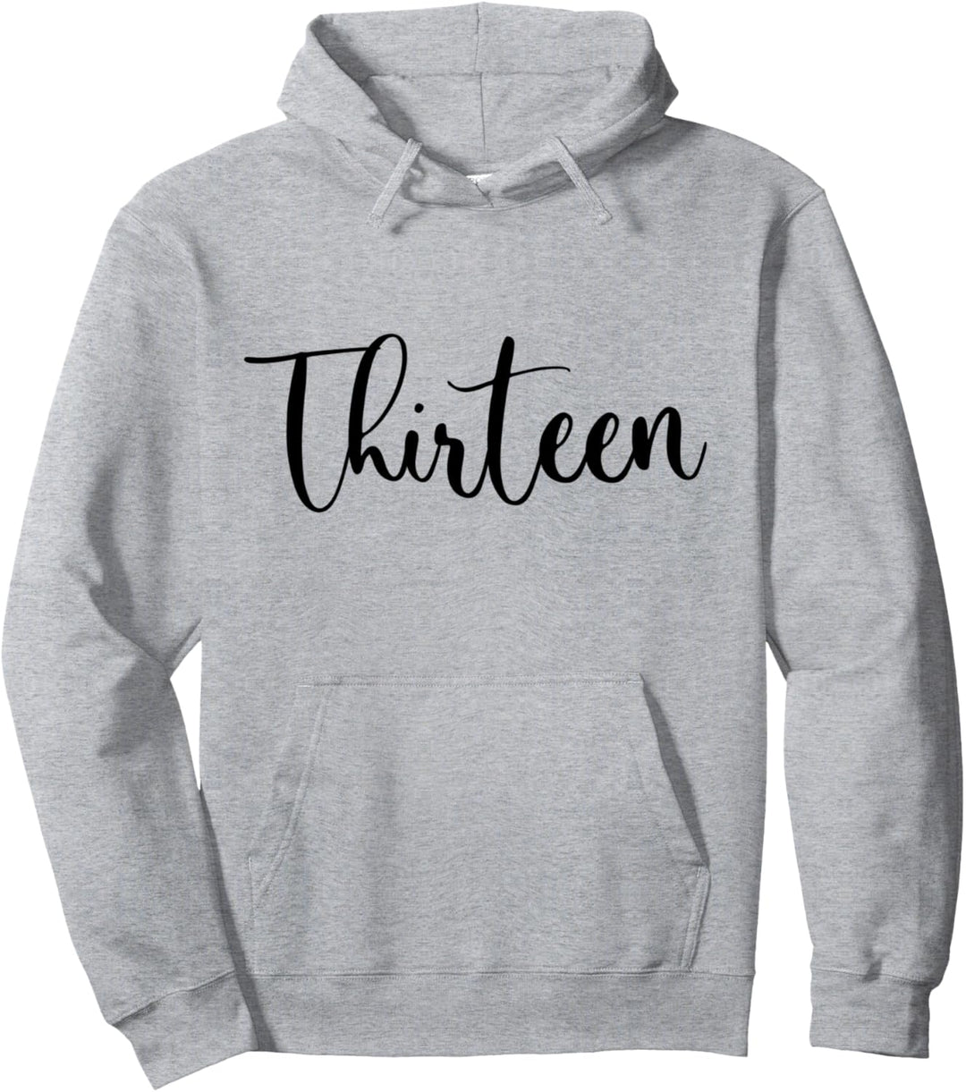 13. Geburtstag Junge Mädchen 13 Jahre 2011 Lustig Geschenk Pullover Hoodie