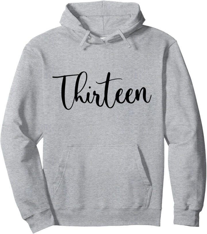 13. Geburtstag Junge Mädchen 13 Jahre 2011 Lustig Geschenk Pullover Hoodie
