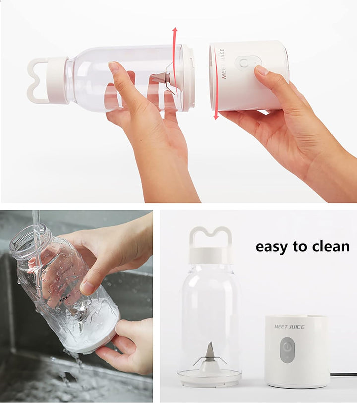 Elektrischer tragbarer Mixer Smoothie-Maker Multifunktionaler wiederaufladbarer USB-Mini-Mixer