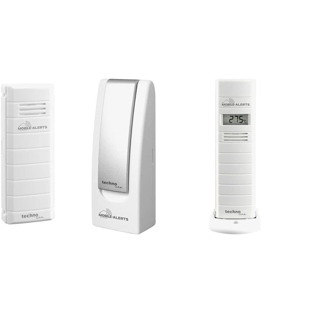Mobile Alerts Zusatzsensor MA 10200 - Thermo - Hygro-Sensor mit Datenübertragung auf das Smartphone