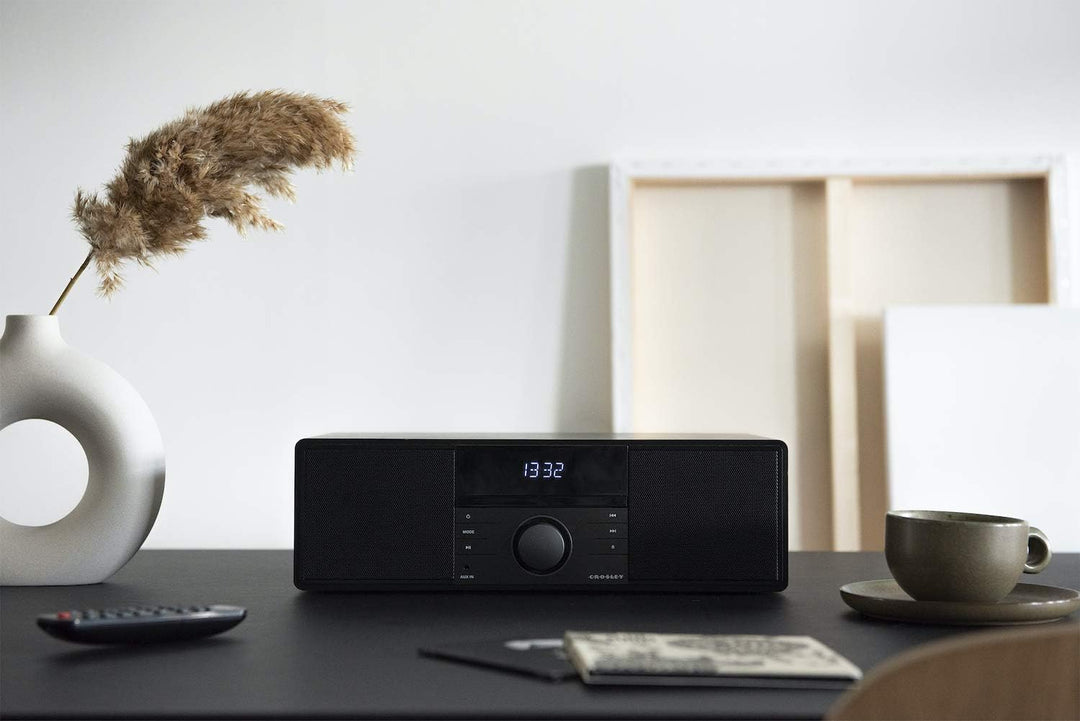 Metro Bluetooth-, UKW-Radiowecker und CD-Player, schwarz