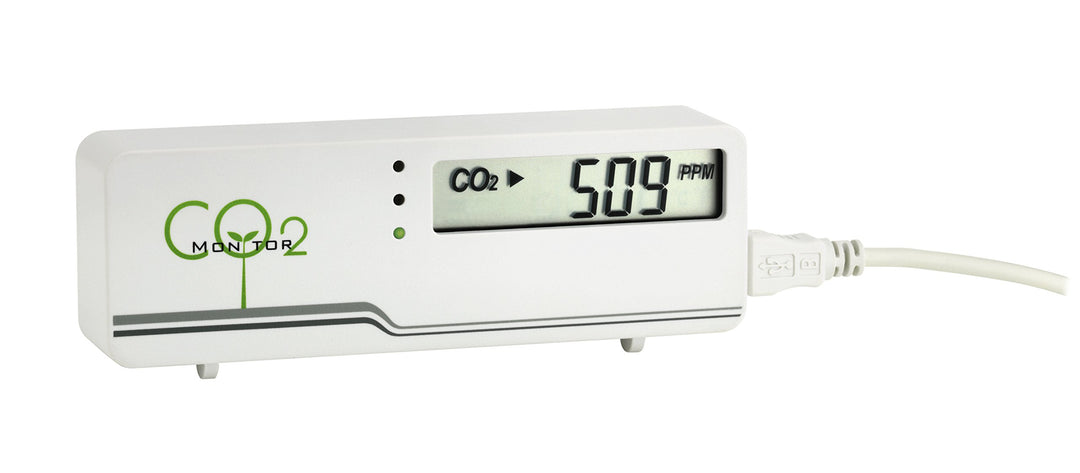 TFA Dostmann CO2-Monitor AIRCO2NTROL MINI, 31.5006.02, LED , CO2 Überwachung, Luftgütemonitor, mit U
