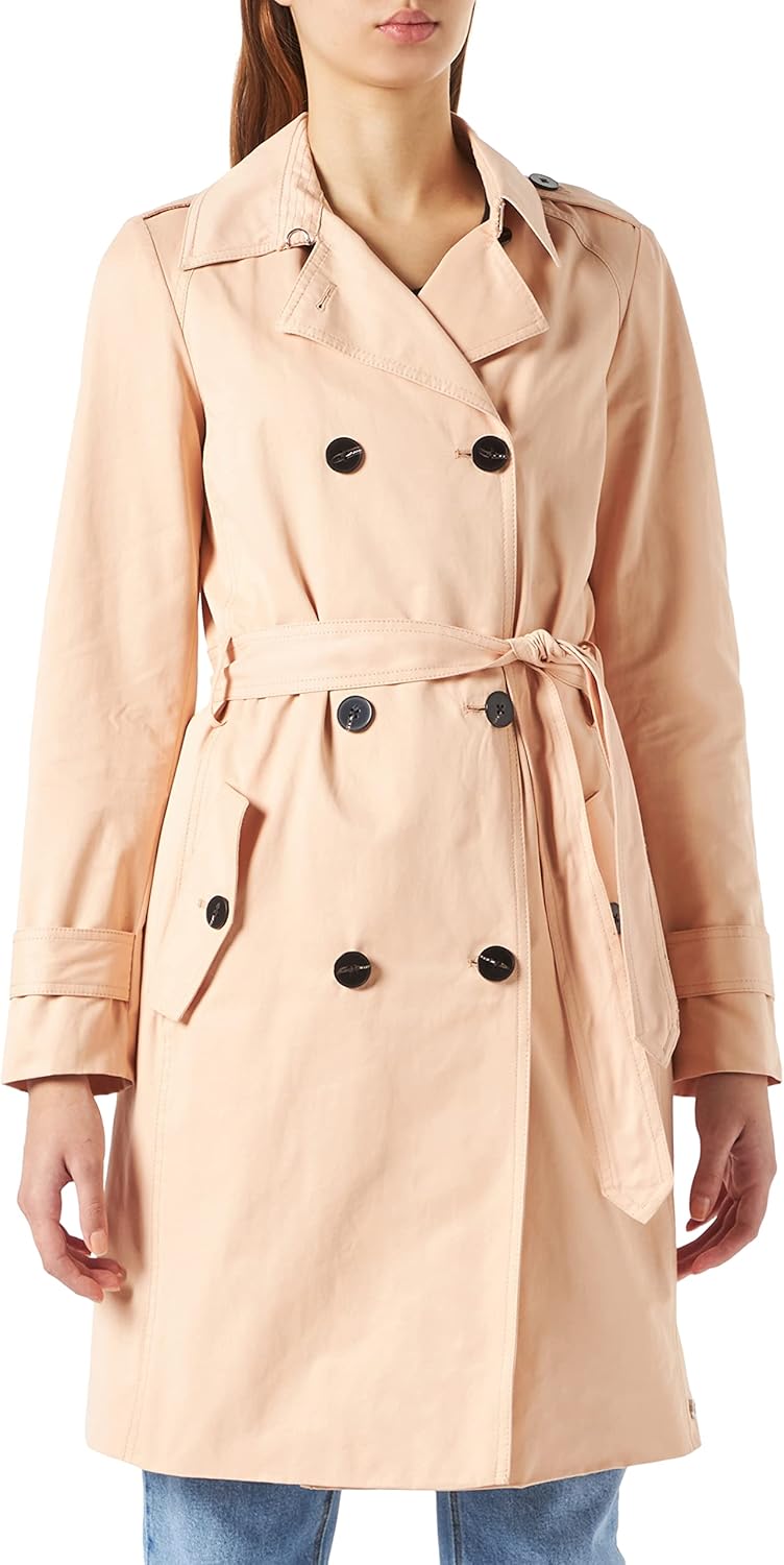 s.Oliver Klassischer Trenchcoat 36 off-white, 36 off-white