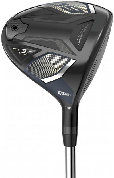 Wilson Men's WS D9 FAIRWAY Wood 21° Loft R-Flex, 21° Loft R-Flex