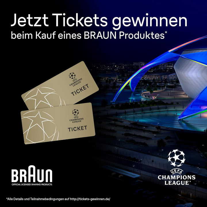 Braun Barttrimmer, Bartschneider/Trimmer/Haarschneider Herren, Haarschneidemaschine mit ultrascharfe