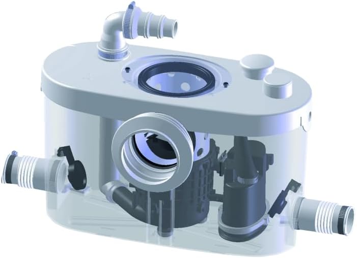 SFA SANIBROY 0015UP Fäkalienhebeanlage / WC-Förderanlage SANIPRO XR UP | Anlage zum Fördern von Schm