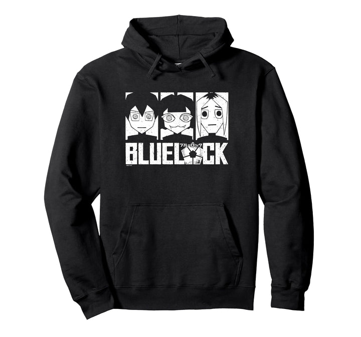 Blue Lock Yoichi Isagi Meguru Bachira Gin Gagamaru Portrait Pullover Hoodie
