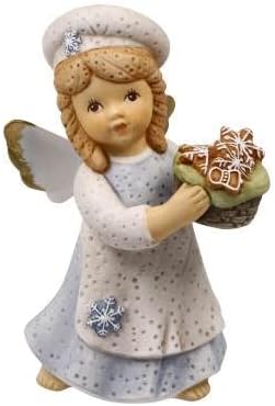 Engelfigur Selbst gebacken - Weihnachtsbäckerei Nina &amp; Marco 6,5x6x11 cm Mehrfarbig, 6,5x6x11 cm Meh