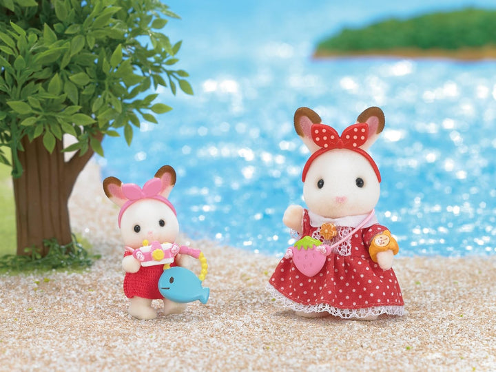 Sylvanian Families 5192 Strandausflug - Figuren für Puppenhaus mehrfarbig