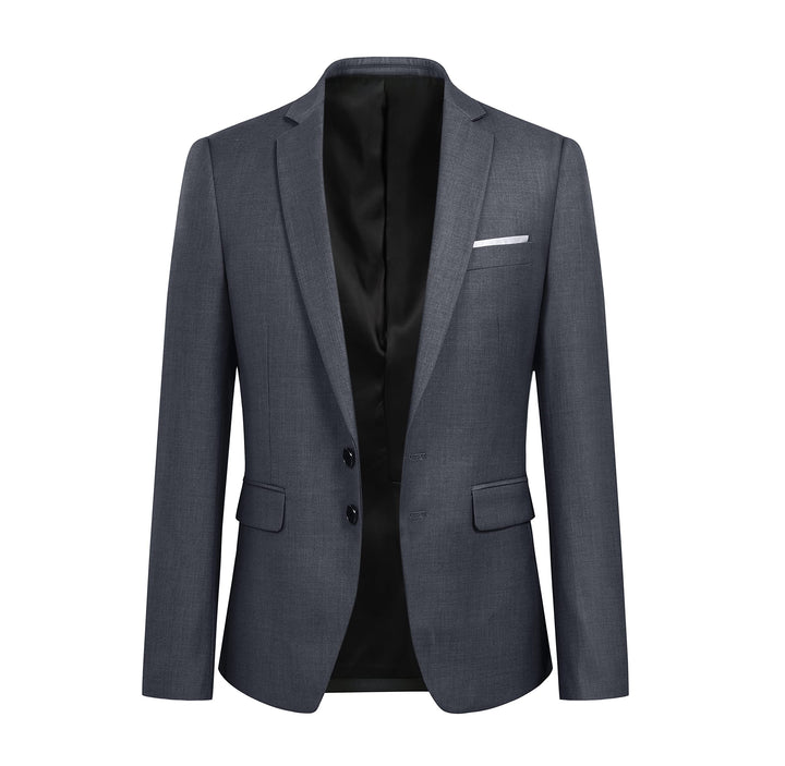 YOUTHUP Herren Sakko Slim Fit Freizeit Modern Anzugjacke für Hochzeit Party Business Abschluss Jacke