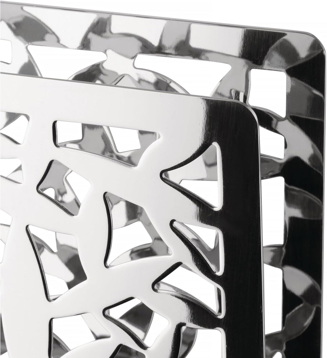 Alessi "Cactus" Papierserviettenhalter aus Edelstahl, 11.5 x 13.5 x 27 cm