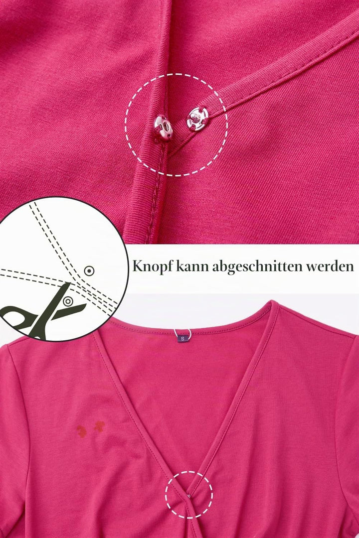ULTRANICE Damen Sommerkleider Blumenmuster Kleid V-Ausschnitt Strandkleid Verstellbaren Spaghettiträ