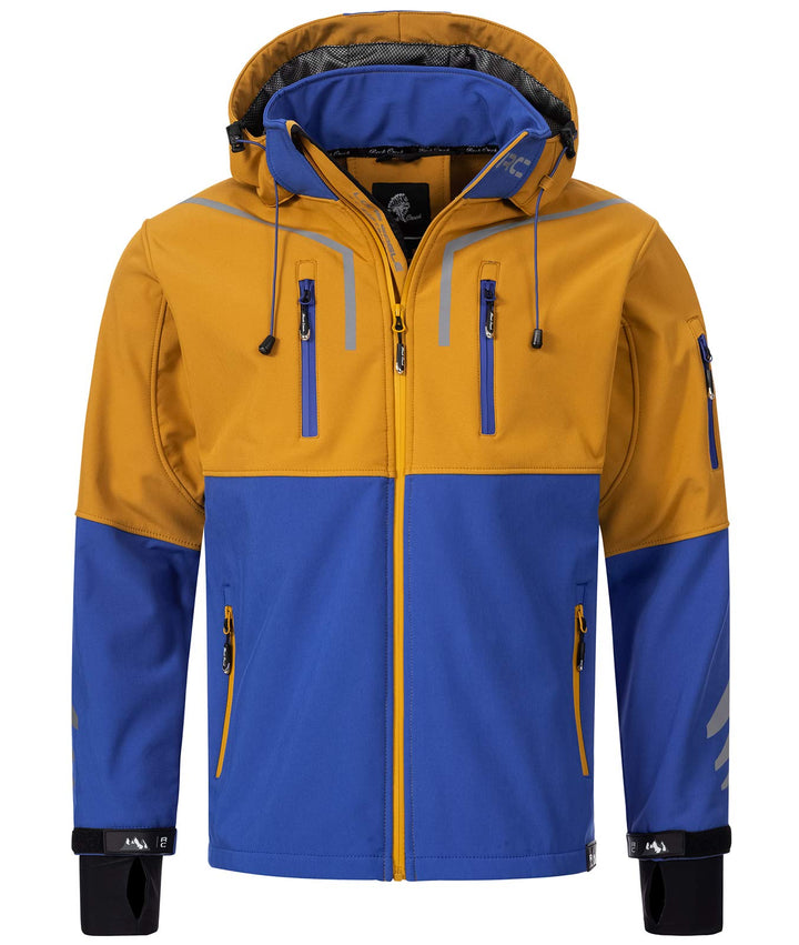 Rock Creek Herren Softshell Jacke Outdoor H-222 S Royalblau, S Royalblau