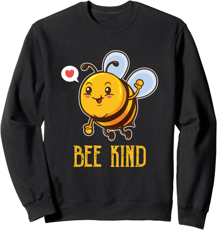 Niedliche Biene, inspirierende Freundlichkeit, Anti-Mobbing Sweatshirt