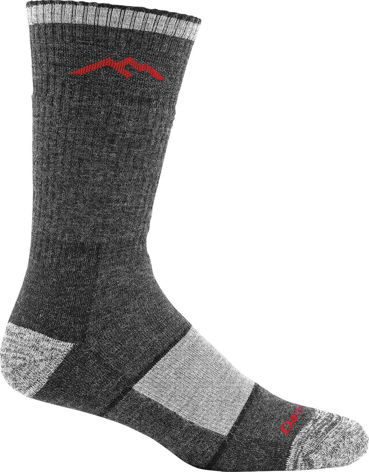 Darn Tough FBA_1933-gryblk-l Herren Gepolsterte Socken, L Schwarz