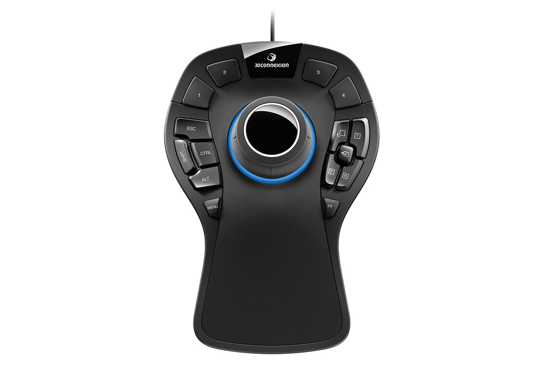 3Dconnexion SpaceMouse Pro (3D-Maus, kabelgebunden, schwarz)