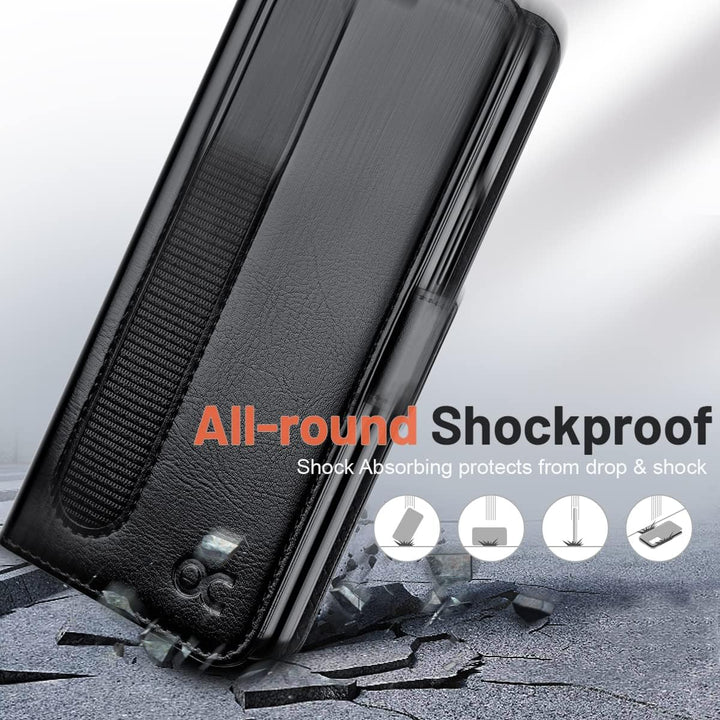 OCASE Hülle Samsung Galaxy Z Fold 4 5G Handyhülle mit [S Pen Halter] [Vorderseite Displayschutz] [Pr