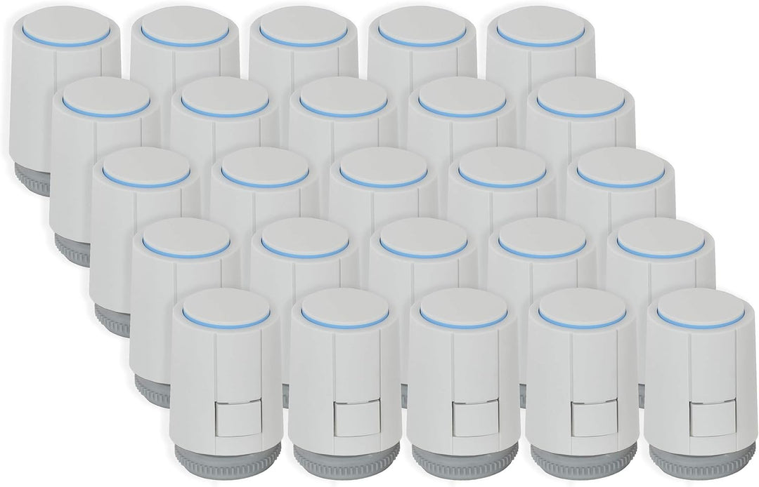 Möhlenhoff Stellantrieb Alpha-5 universal SET 25 Stück für Fussbodenheizung 230 V Typ VA 80 passend