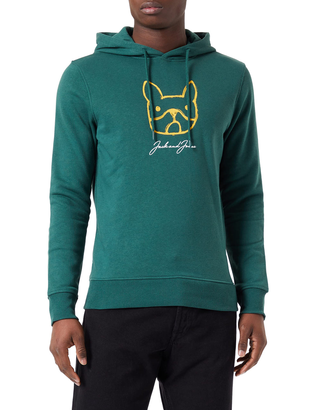 JACK &amp; JONES Herren Jorrally Sweat Hood FST Hooded Sweatshirt M Trekking Green, M Trekking Green