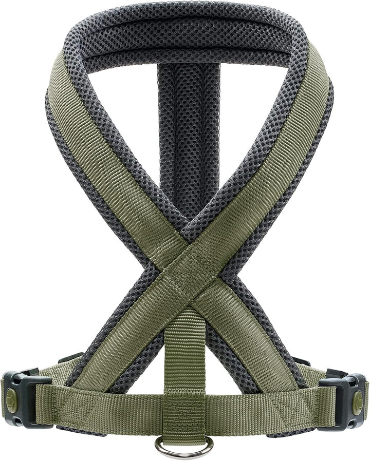 Hunter Hundegeschirr London Comfort, atmungsaktives 3D-Mesh, 2-Fach verstellbar, Sicherheitsverschlu