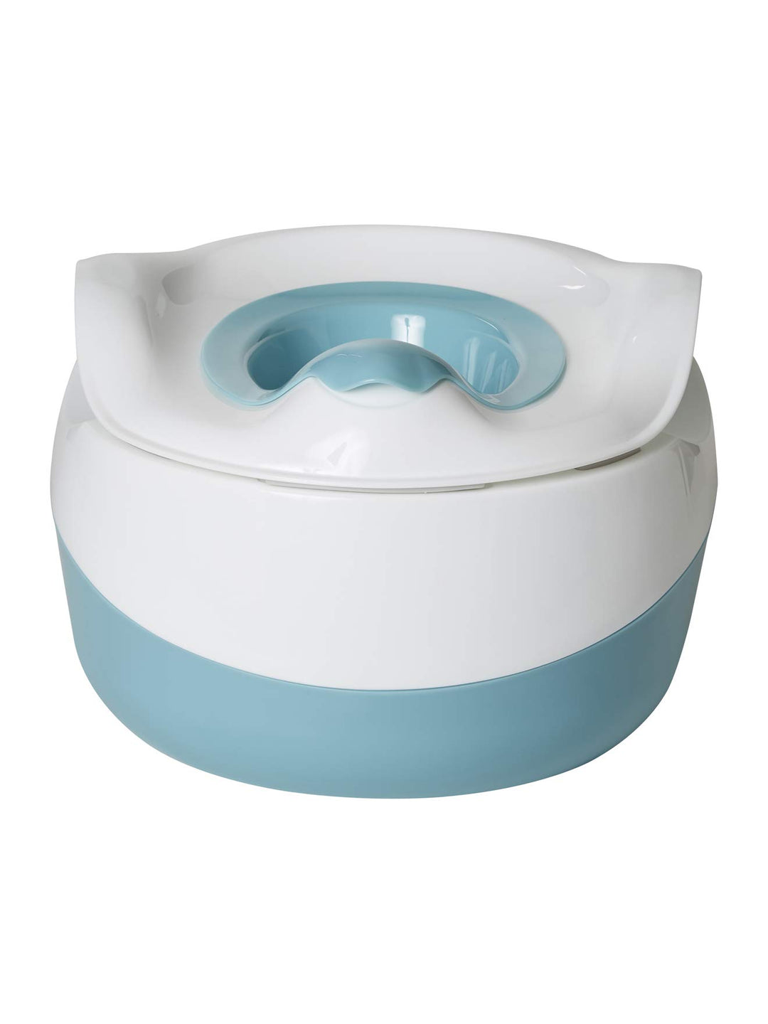 VERTBAUDET 3-in-1-Töpfchen blau/weiss ONE SIZE