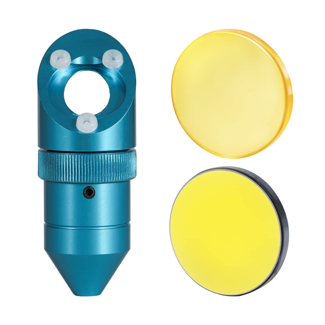 Cloudray k40 CO2 Laser Head 12/18 mm FL50.8 & 16 mm FL25.4 Laserkopf mit Linsenspiegel für K40 Laser