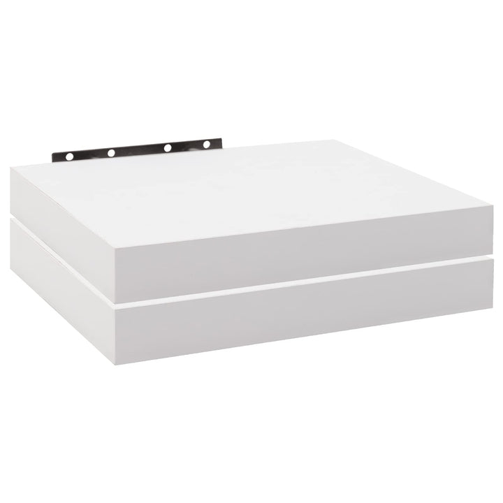 WOLTU 2X Wandregal Wandboard Bücherregal Regale für Deko Wandablagen aus MDF Holz, 2er Set Hängerega