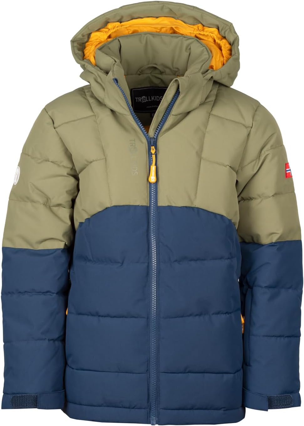 Trollkids Kids Gryllefjord Jacket Moss 164, Moss 164