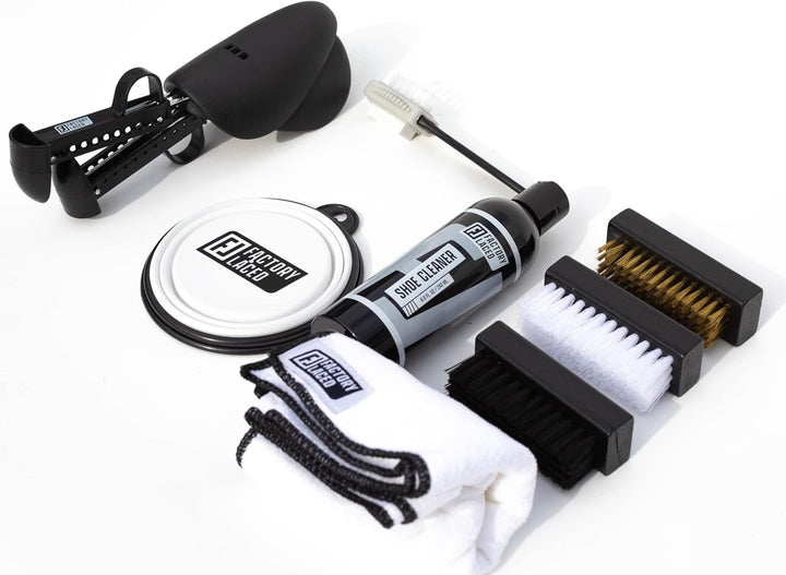 FACTORY LACED Schuhreiniger-Sneaker-Kit - Das ultimative Sneaker-Cleaner Erlebnis inklusive 240ml Sc