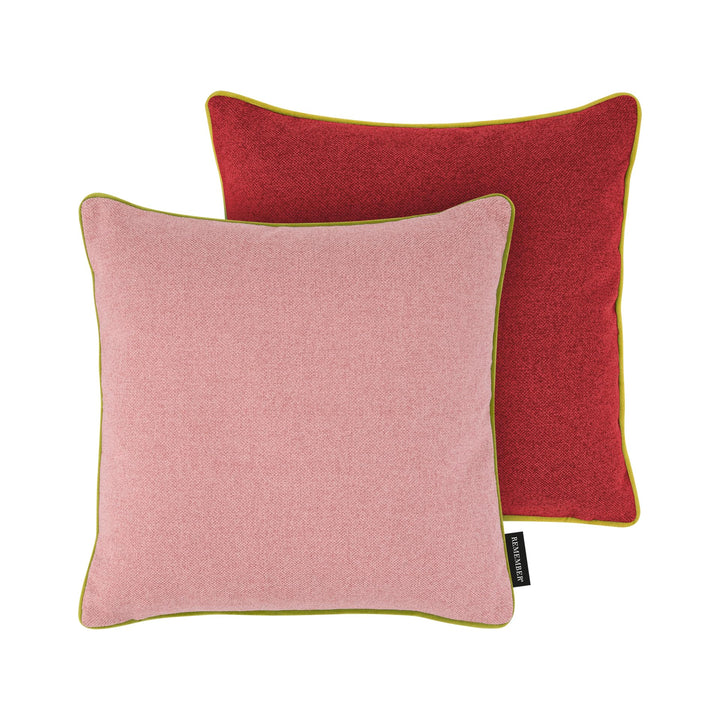 Remember Kissen Cranberry, 45 x 45 cm, Polyester, Dekokissen für Sofa/Bett