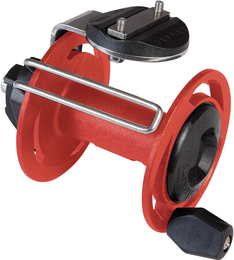 SALVIMAR Unisex-Adult Vertical Reel 70 Angelrolle für Arbalete Capacity 70m x1.5mm rot, Capacity 70m