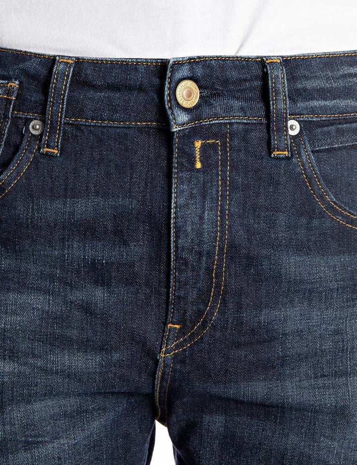 Replay Damen Jeans Marty Boyfit Bio 23W / 30L Dark Blue 007-1, 23W / 30L Dark Blue 007-1