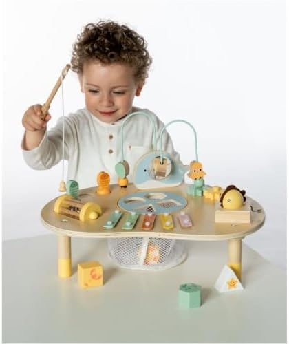 Spielmaus Holz Motorik Spieltisch