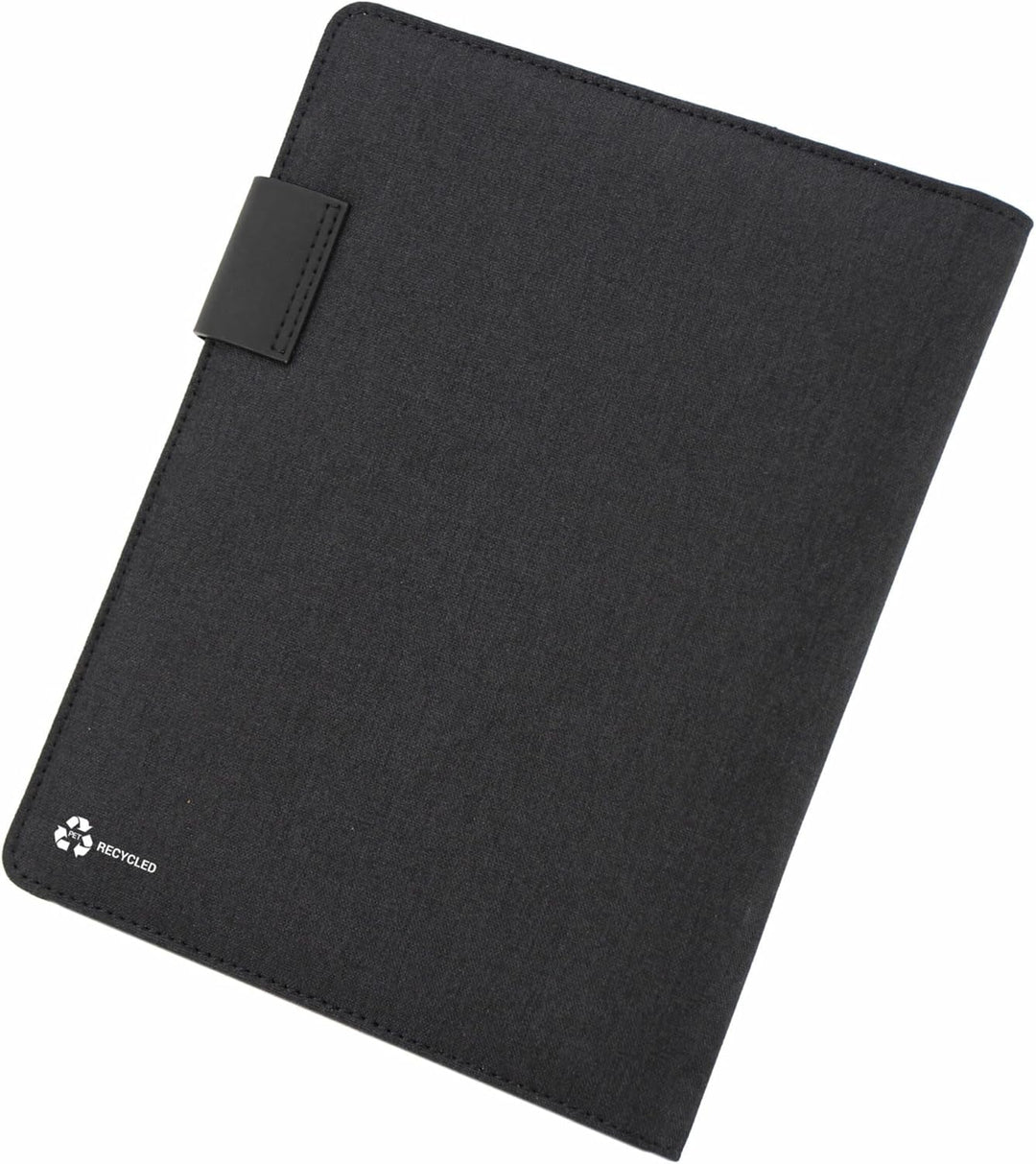 Stop Ocean Plastic 46222 - RPET Schreibmappe im A5 Format, Businessmappe aus PET Nylon und Leder, Do
